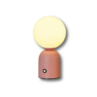 Lampe de Chevet LED Sans Fil Rose