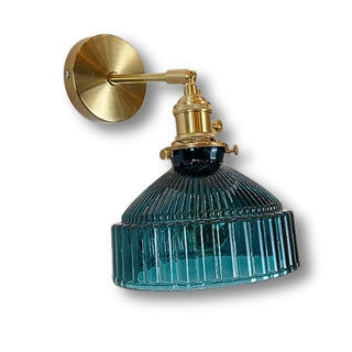 Lampe Murale Bleue et Or