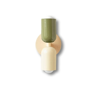 Lampe Murale Beige et Verte