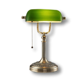 Lampe Vintage Vert Rétro