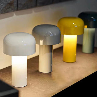 Lampe Champignon Sans Fil Jaune